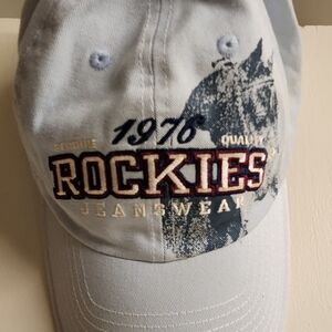 Rockies Light Gray 1976 Jeanswear Cap
